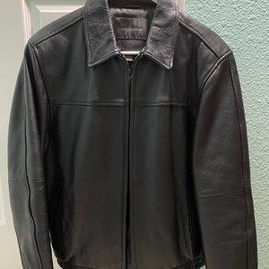 Croft and Barrow Leather Jacket - Size Small